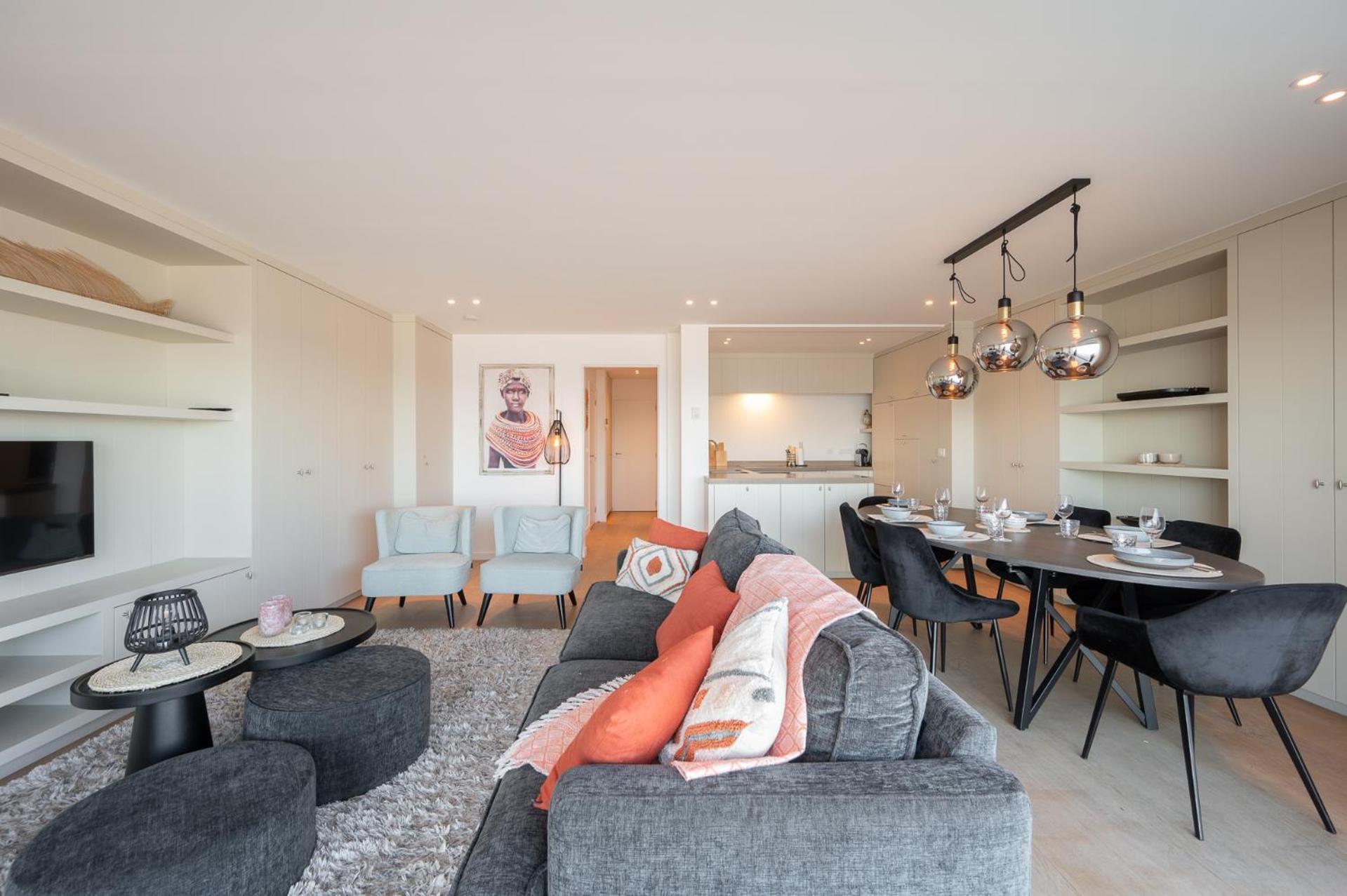 7E Verdiep Appartement Op De Zeedijk In Knokke Voor Max 6 Personen Εξωτερικό φωτογραφία