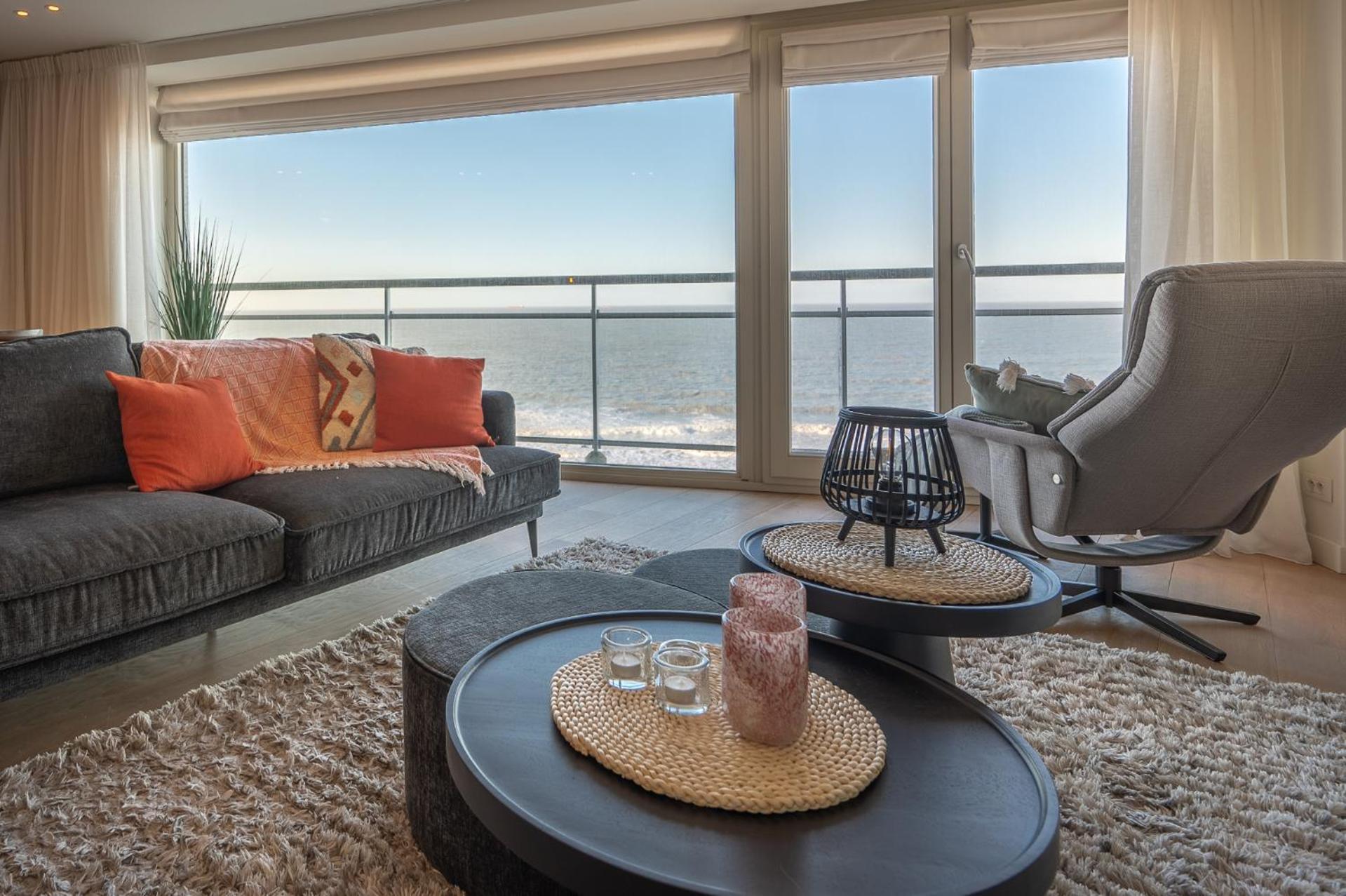 7E Verdiep Appartement Op De Zeedijk In Knokke Voor Max 6 Personen Εξωτερικό φωτογραφία